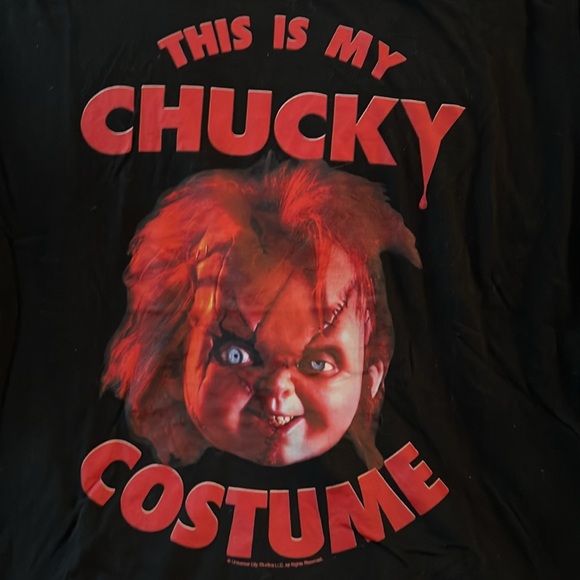 This is my Chucky costume tshirt 2XLT child’s play - Picture 2 of 3